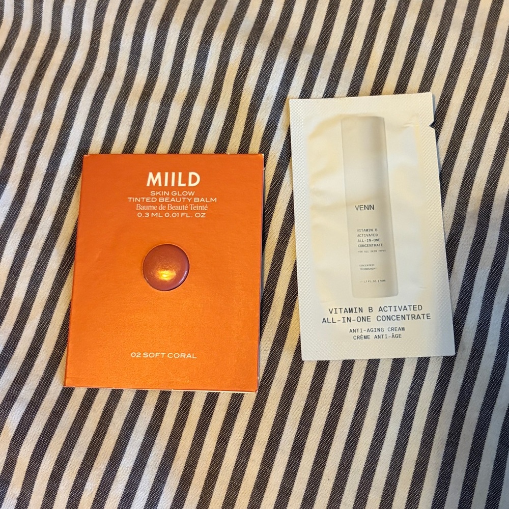 Beauty samples from Sweden